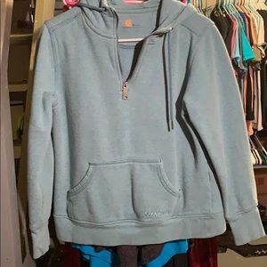 Women’s medium Carhartt half zip hoodie!